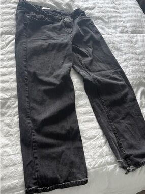 Black Straight Leg Jeans